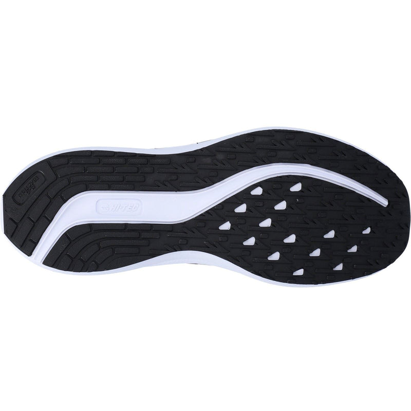 Hi-Tec Santorini Sneakers Pour Hommes En Polyester Cool Grey/black/acid Lime