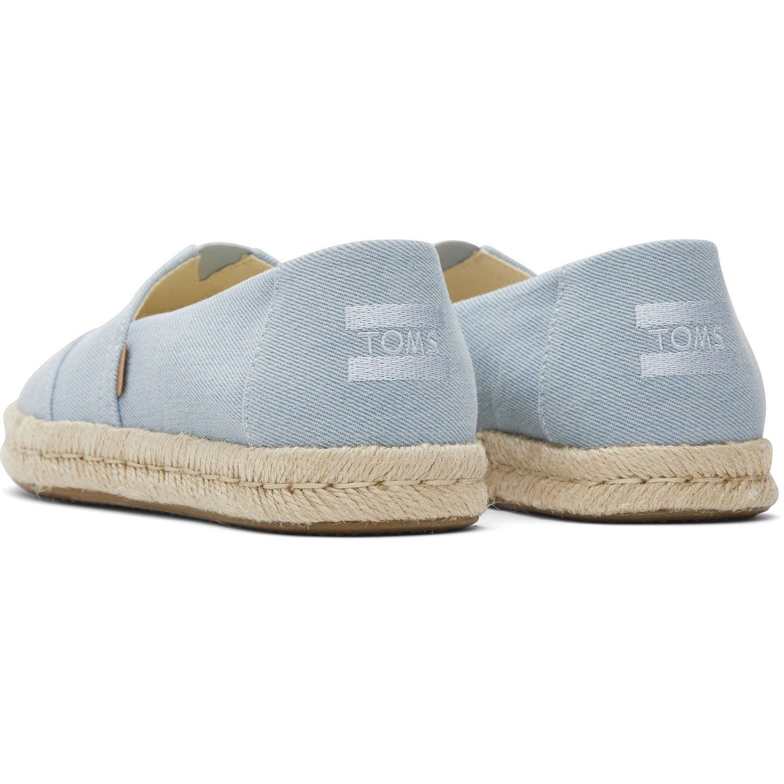 TOMS Alpargata Rope 2.0 Espadrilles Légères Bleu Clair Pour Femmes