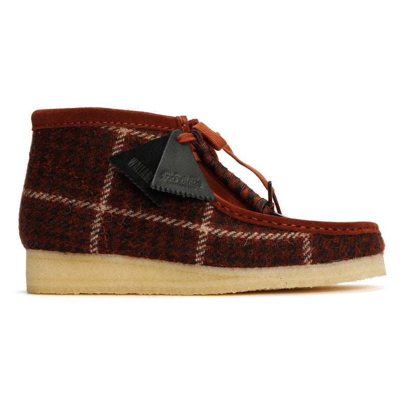 Clarks Originals Wallabee Chaussures Pour Homme Marron En Textile