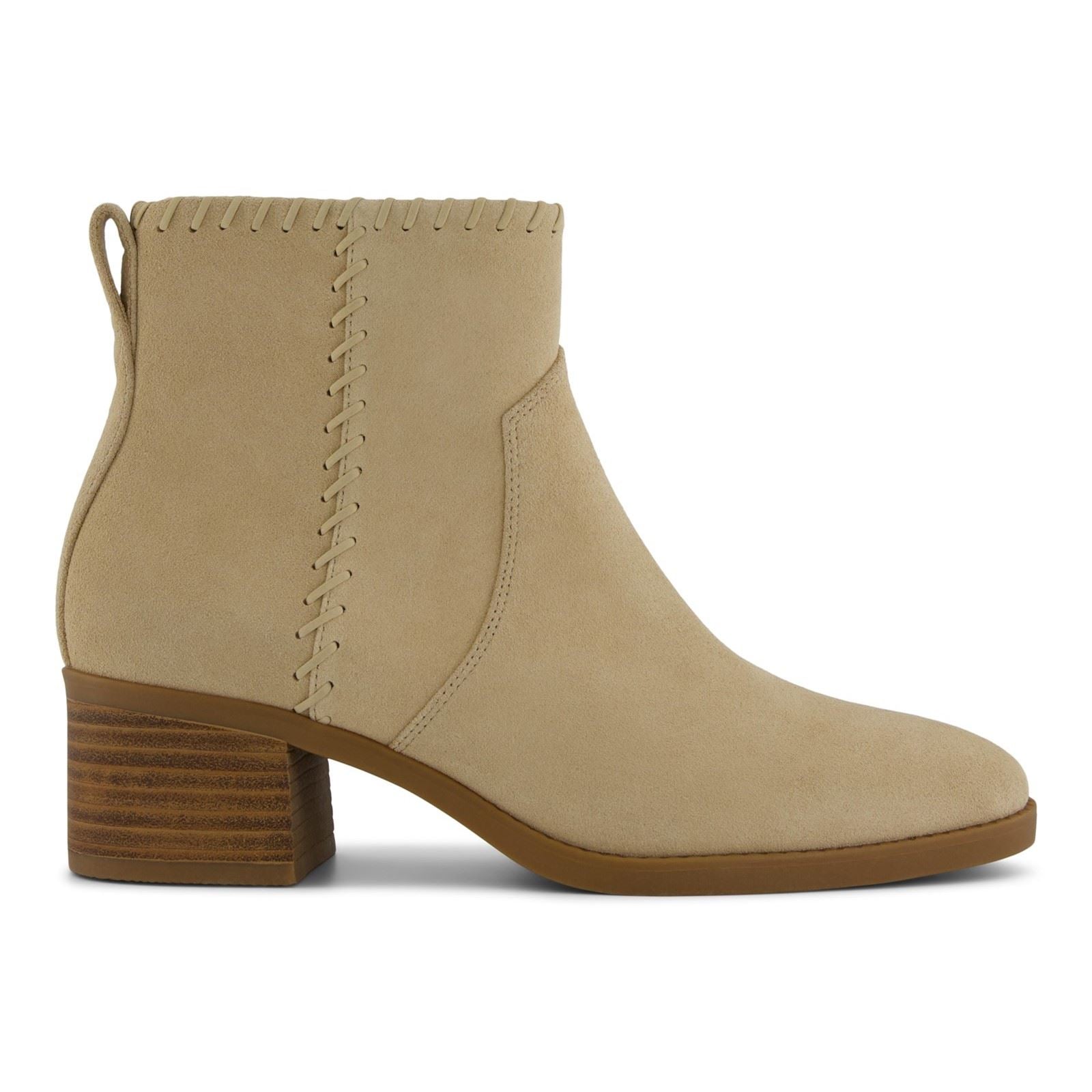 TOMS Delilah Heeled Bottes De Cheville À Talons En Daim Pour Femmes
