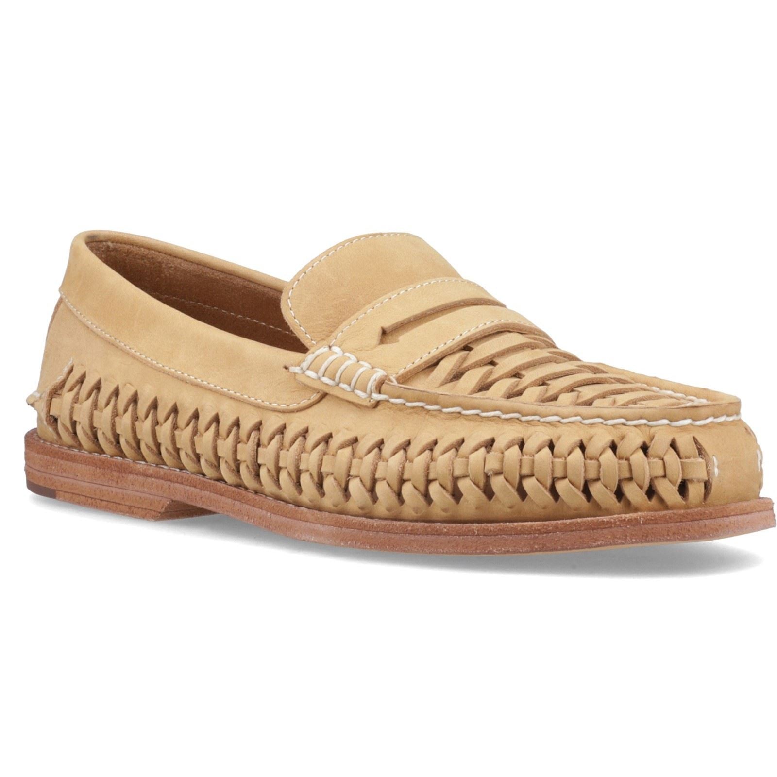 Sperry Gold Cup Penny Mocassins Pour Hommes En Cuir Couleur Fauve