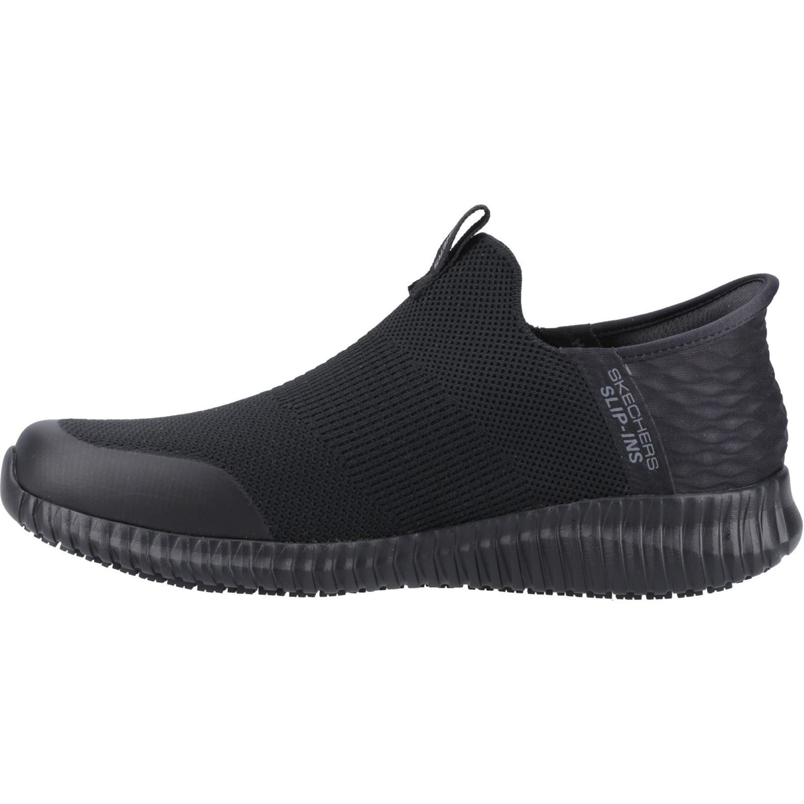 Skechers Workwear Cessnock - Rylind SR Textile Sneakers De Sécurité Pour Hommes Noirs