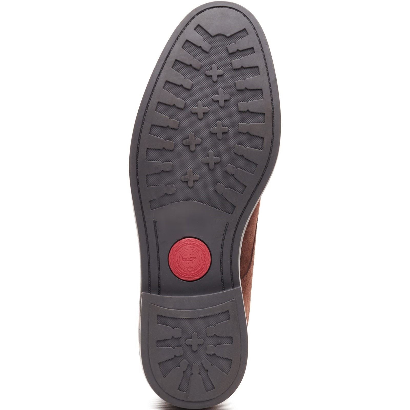 Base London Lincoln Chukka Bottes En Cuir Pour Hommes Marron