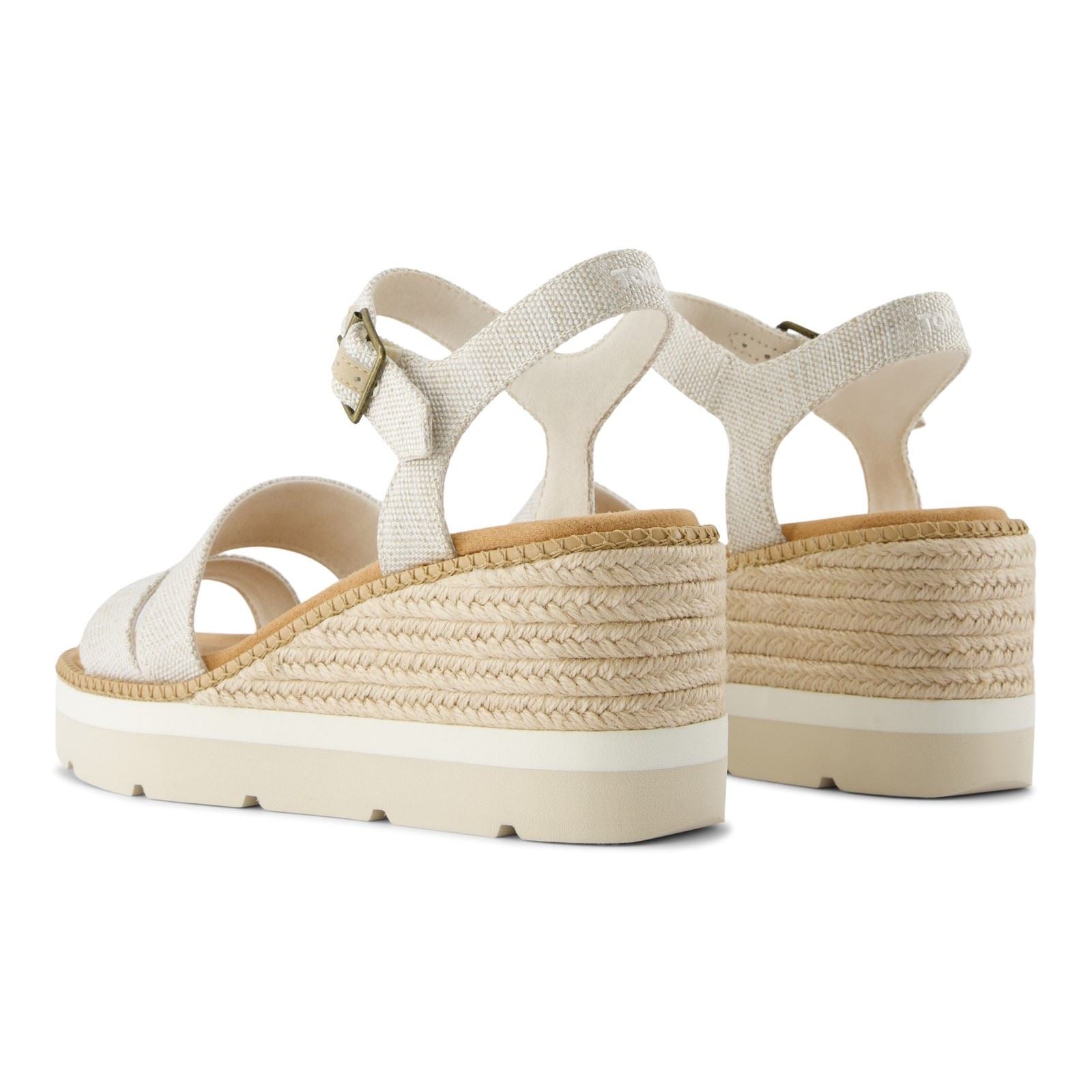 TOMS Darya Sandales Pour Femmes En Nylon Couleur Naturelle