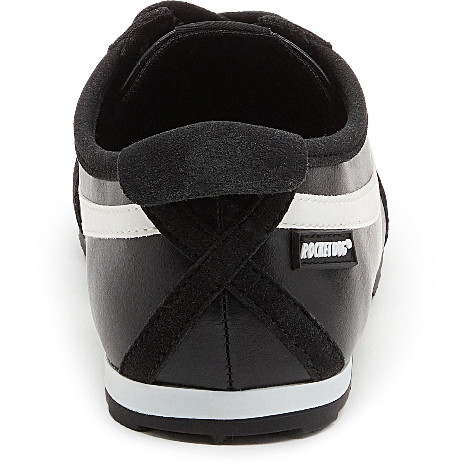 Rocket Dog Destin PU Combo Baskets Noires/Blanches En Polyuréthane Pour Femmes