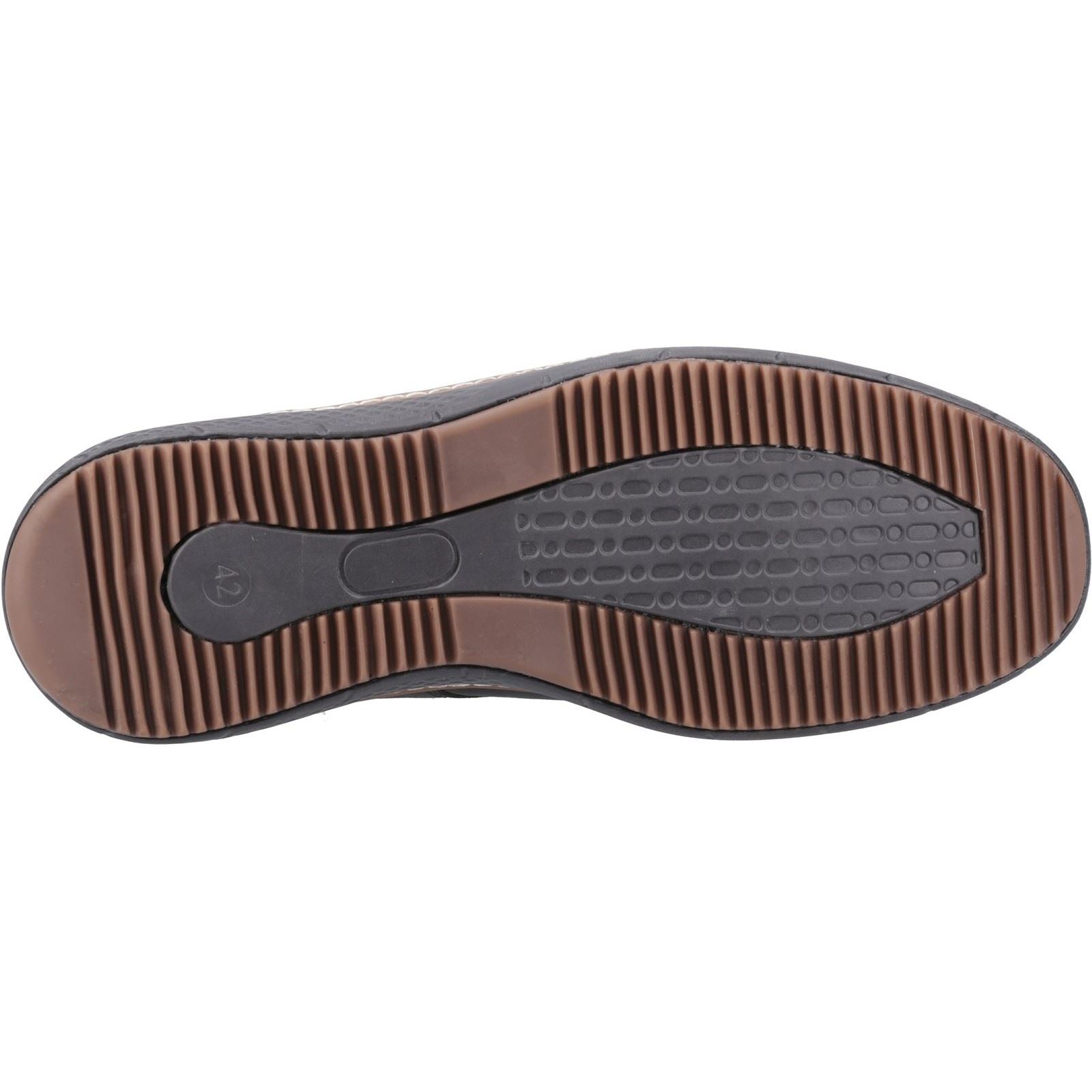 Hush Puppies Kash Chaussures En Cuir Noir À Lacets Pour Hommes