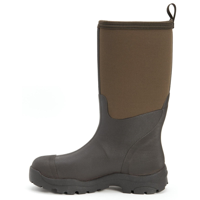 Muck Boots MB Derwent II Bottes En Caoutchouc Noires/Bark Wellington