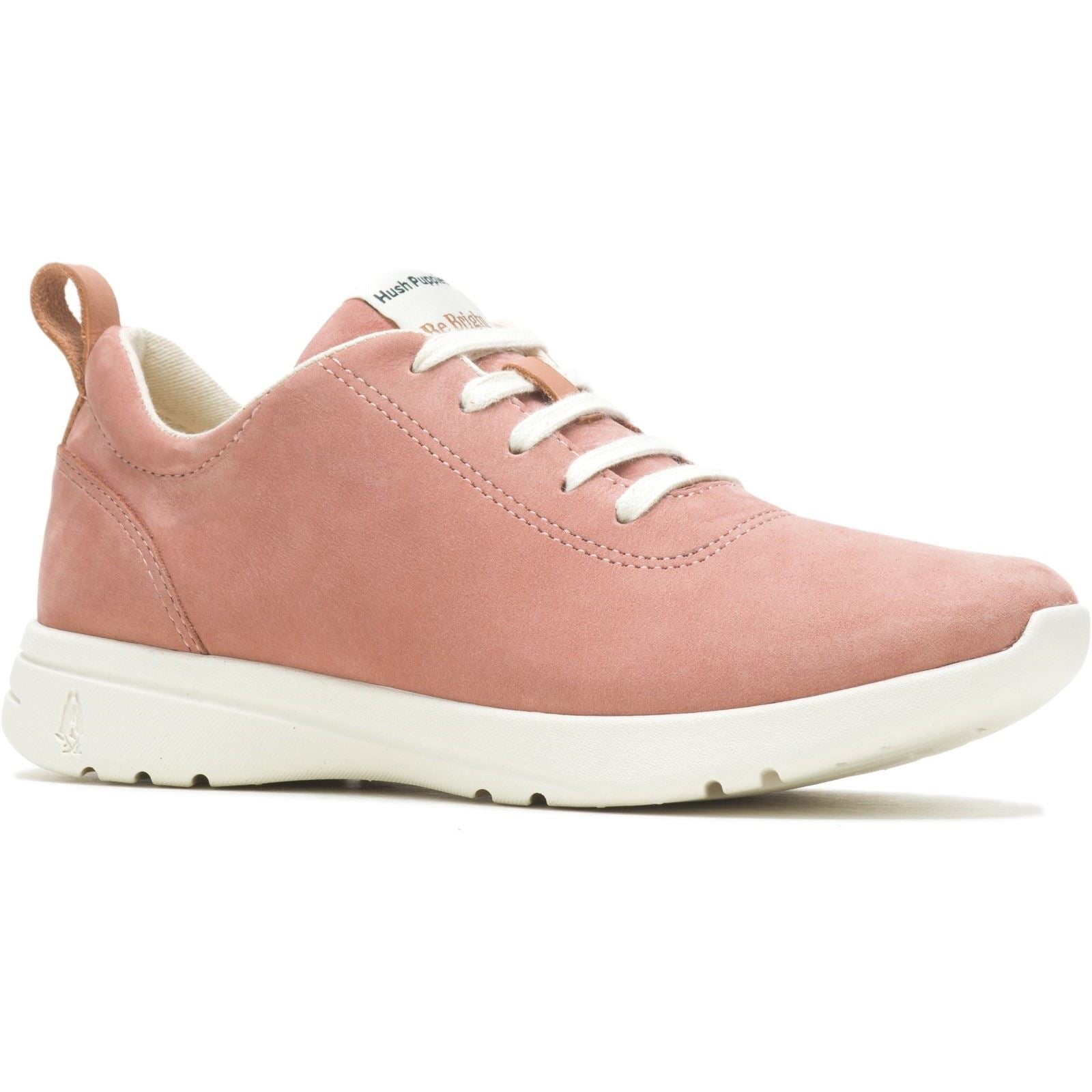 Hush Puppies Good Baskets En Cuir Rose Pour Femme