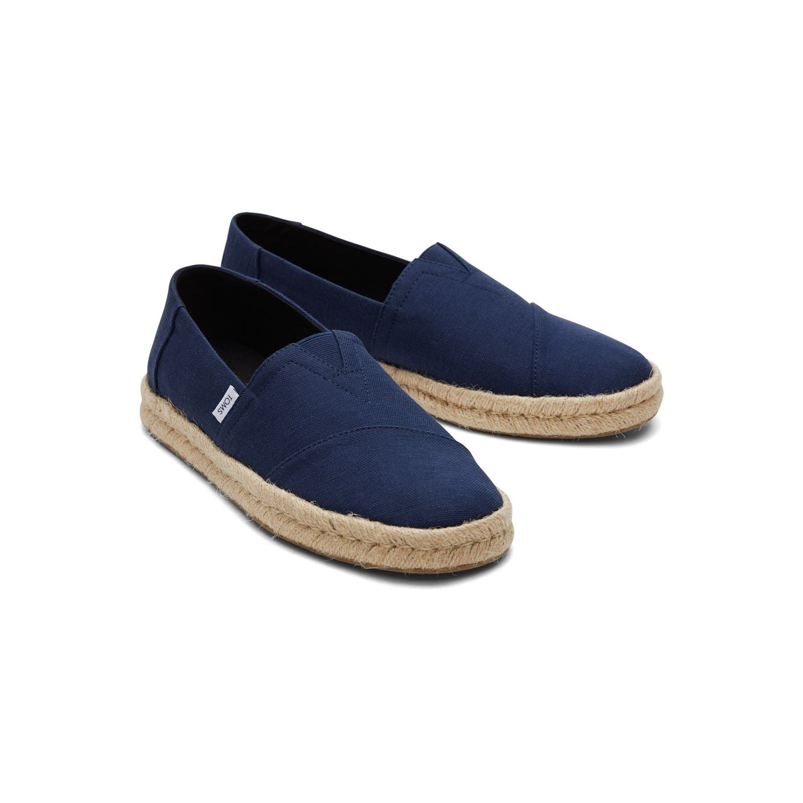 TOMS Alpargata Rope 2.0 Espadrilles Pour Hommes En Coton 100 %, Couleur Marine