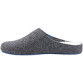 Hush Puppies The Good Slipper 90% Recyclé Rpet Polyester Chaussons Hommes En Gris Foncé