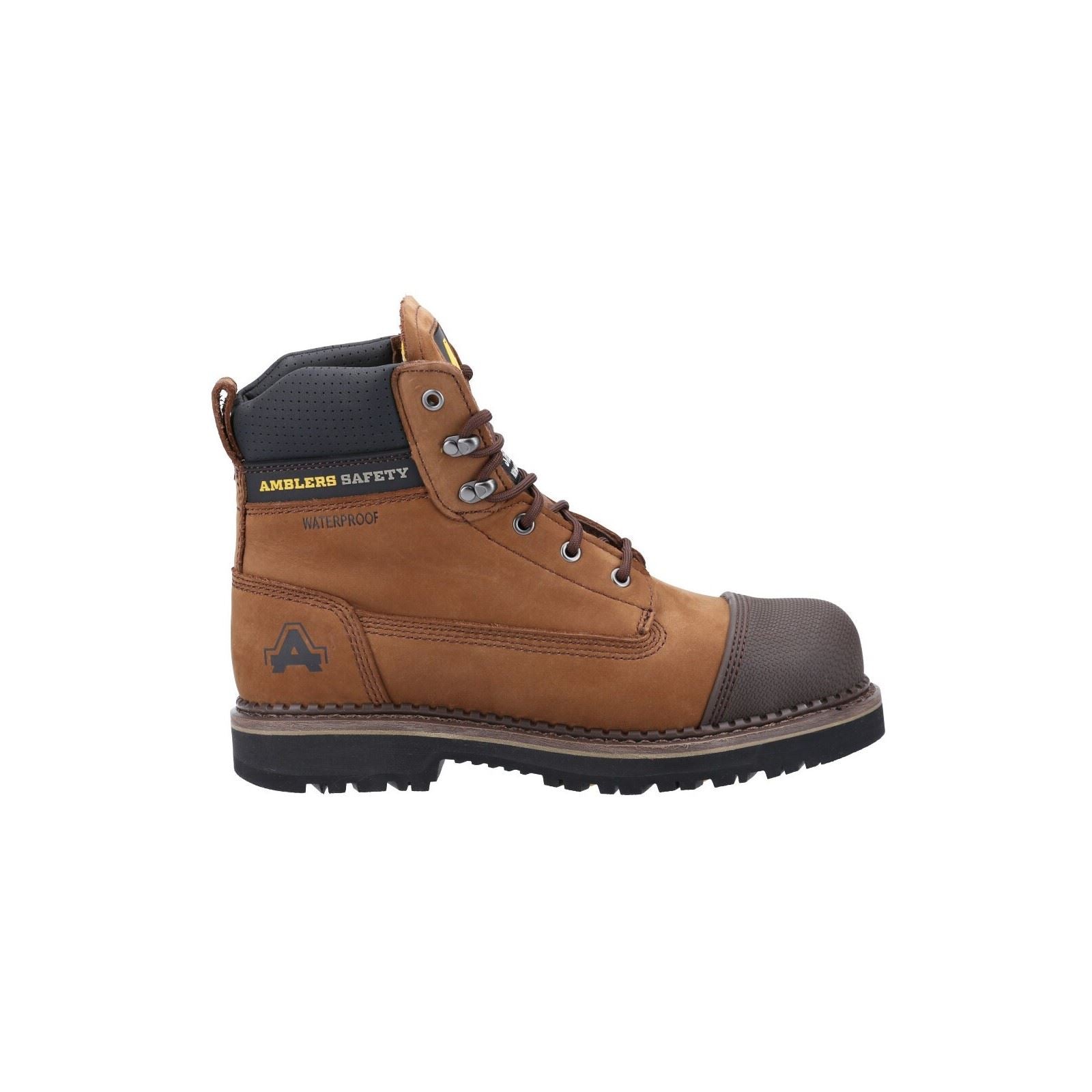 Amblers Safety  Bottines De Sécurité En Cuir Marron As233