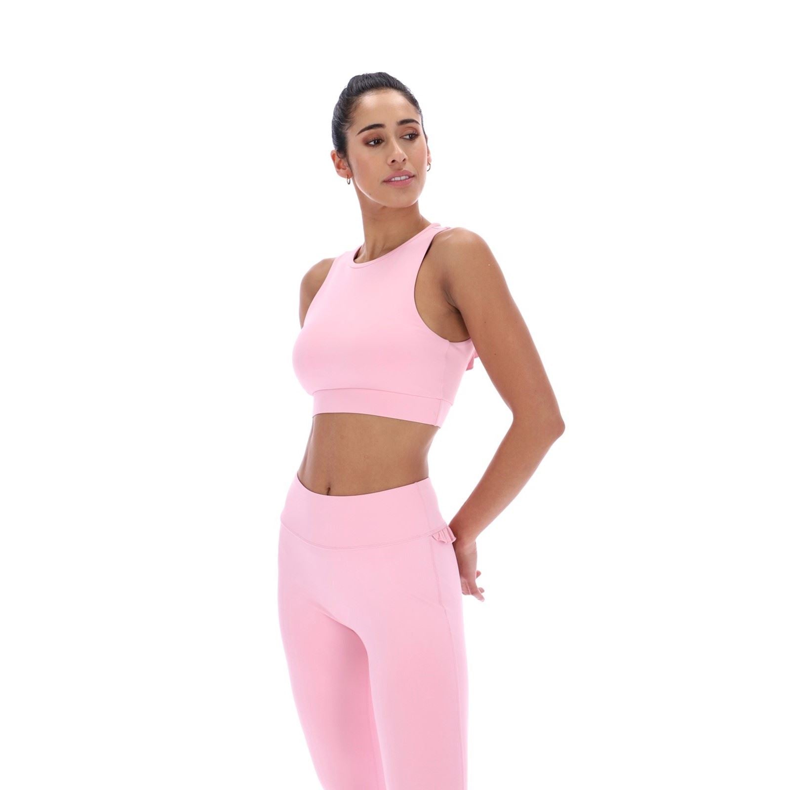 Ted Baker ARIA TBWSBS262 Soutien Gorge De Sport Rose En Polyester Pour Femmes