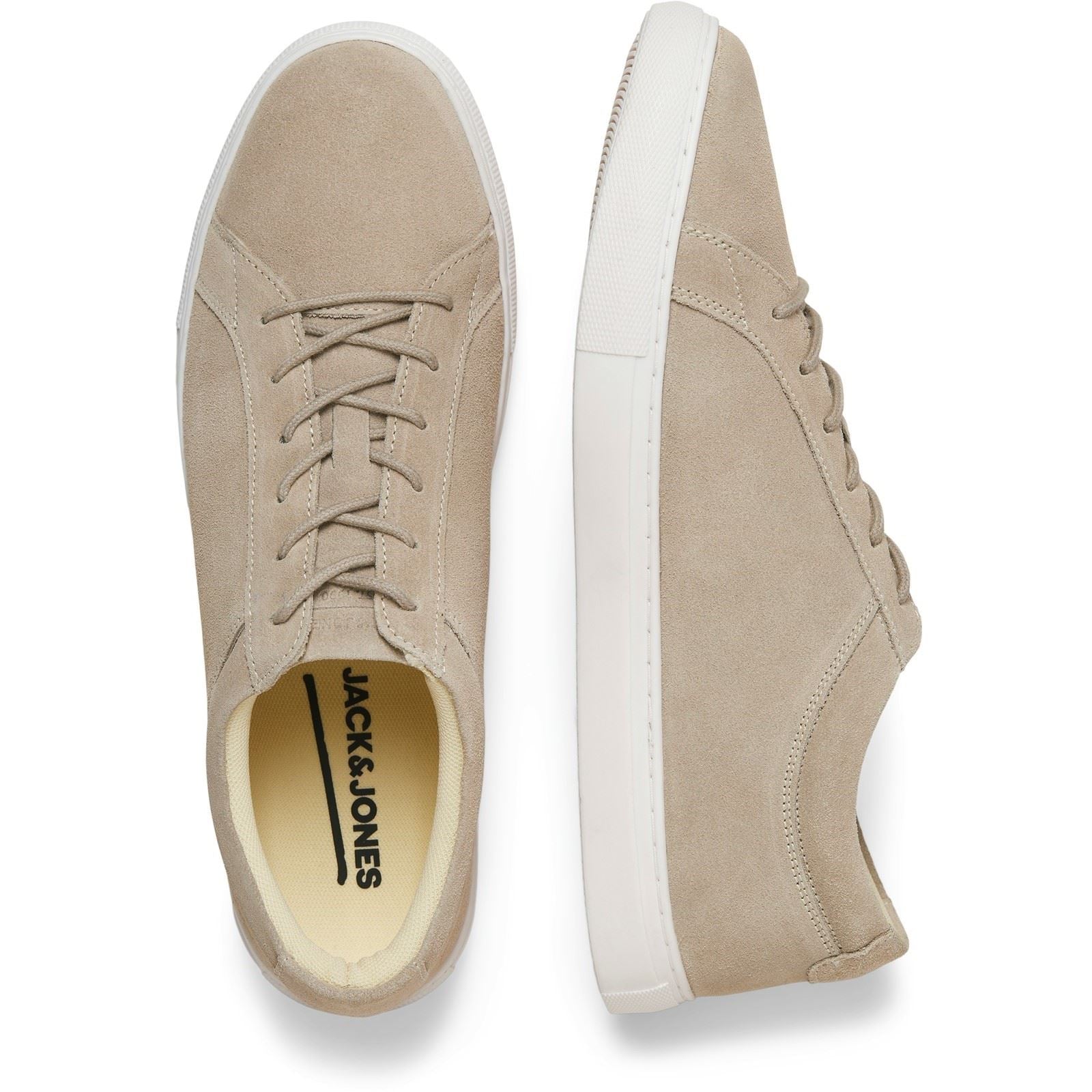 Jack & Jones Galaxy Suede Chaussures De Sport Pour Homme En Daim Plaza Taupe
