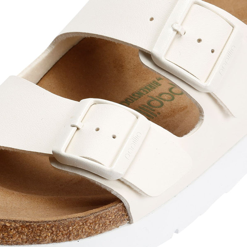 Birkenstock Arizona Flex Narrow Fit Sandales Blanches Pour Femmes