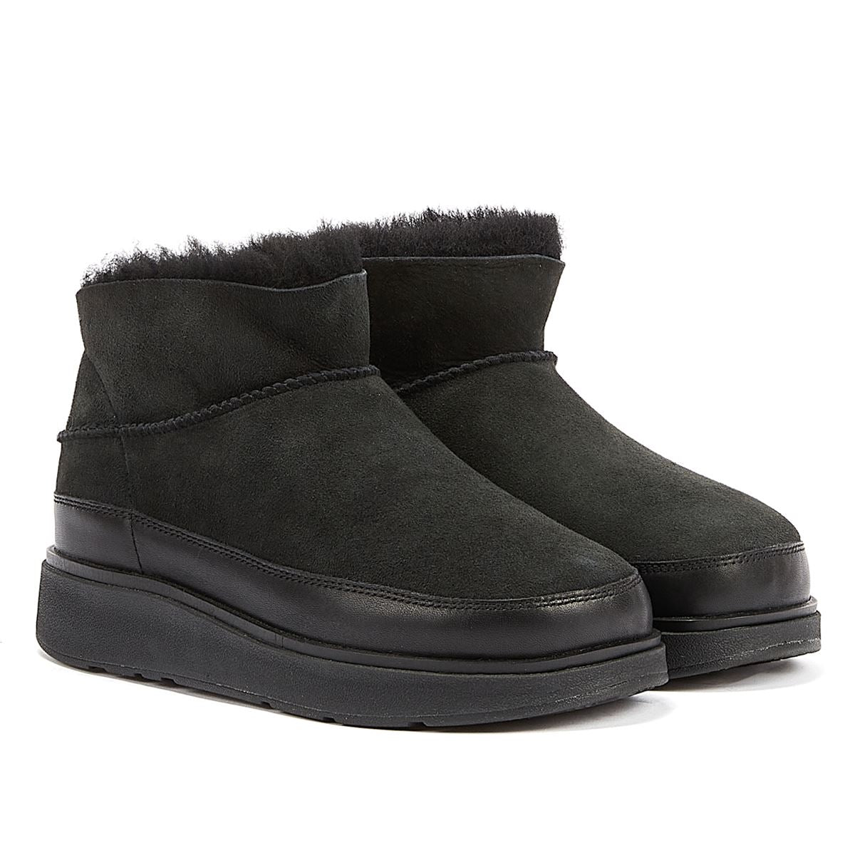 FitFlop Bottes Noires Ultra Mini Pour Femmes