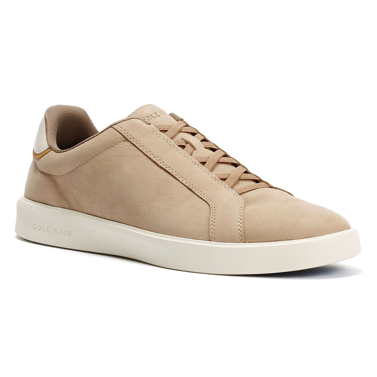 Cole Haan Grand Crosscourt Baskets Beige En Nubuck Pour Homme