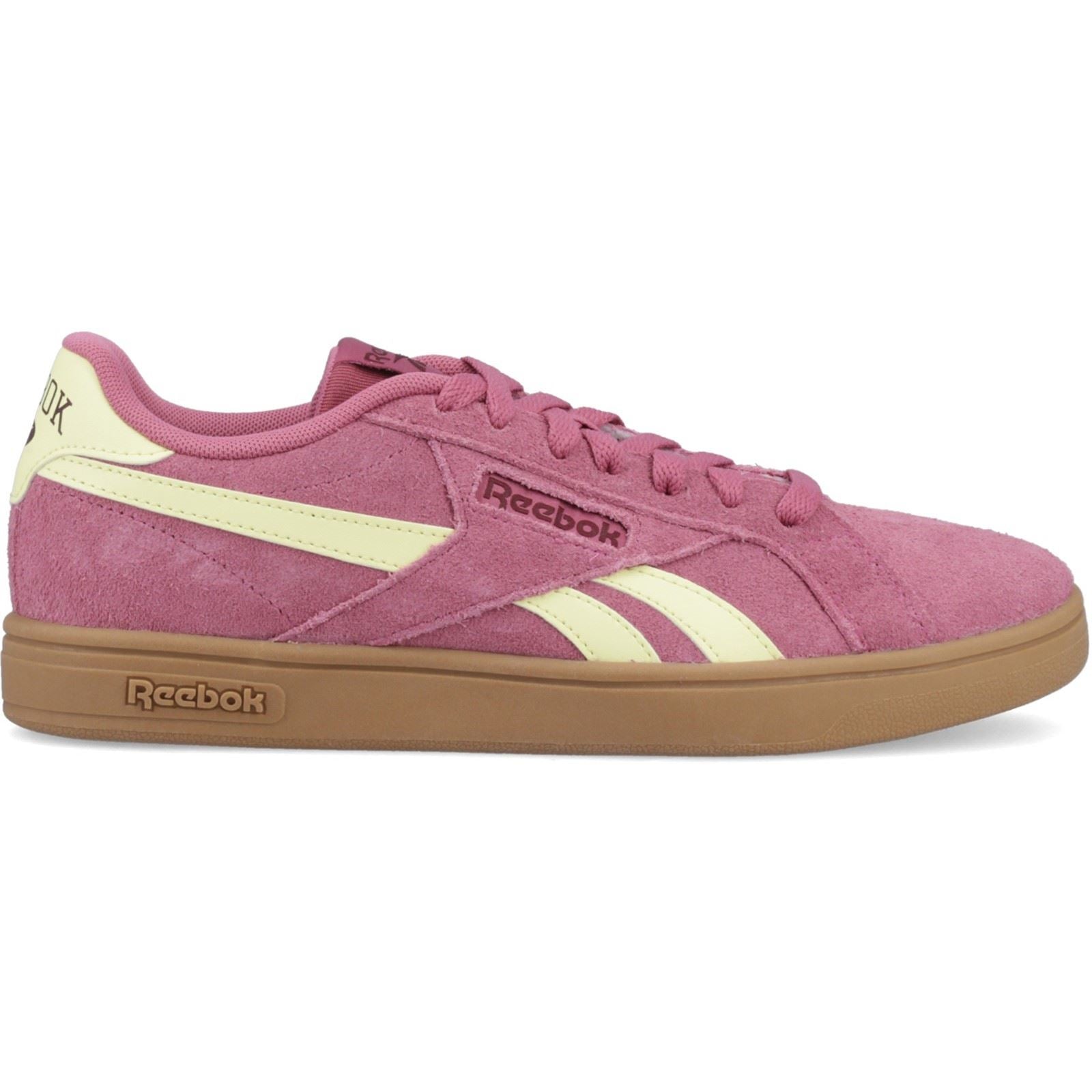 Reebok Court Retro Baskets Textile Femme Studiopink/Yel/Haze/Blkcherry