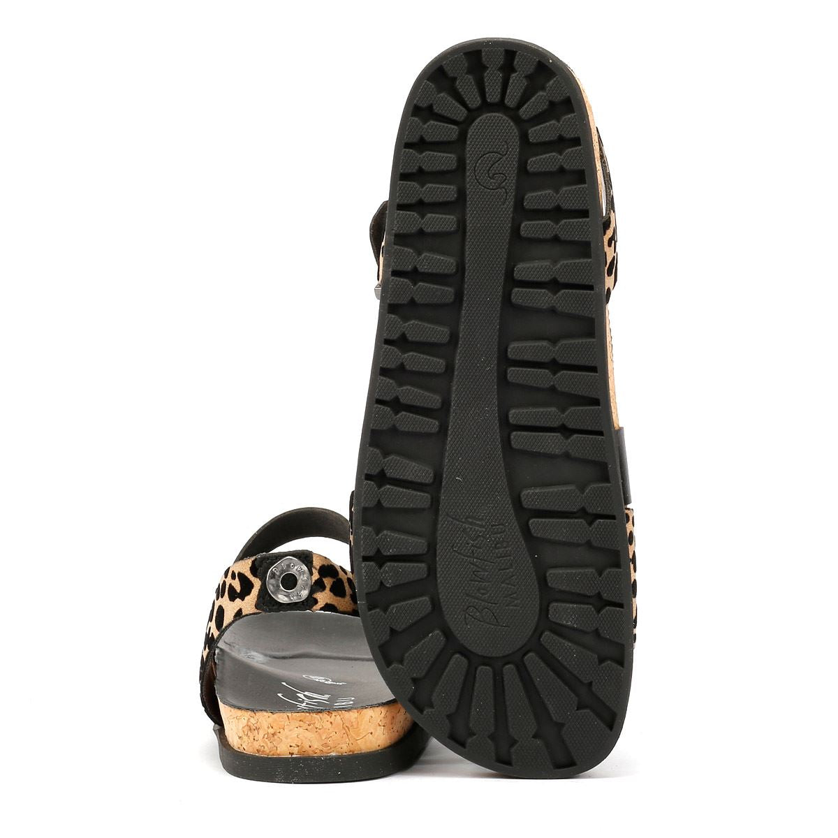 Blowfish Malibu Lance Sandales Noires Pour Femmes
