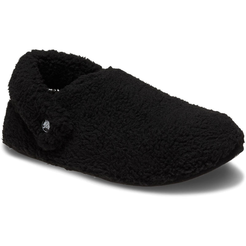 Crocs Classic Cozzzy Slipper Chaussons Noirs Pour Femmes En Polyester