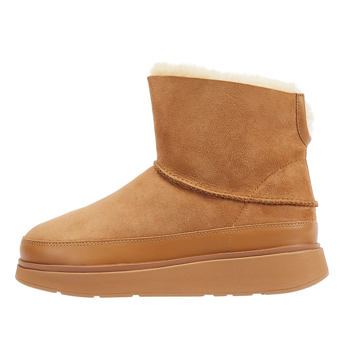 FitFlop Bottes Pour Femmes En Peau De Mouton Retournée Beige