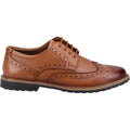 Hush Puppies Verity Chaussures Richelieu En Cuir Pour Femmes De Couleur Fauve