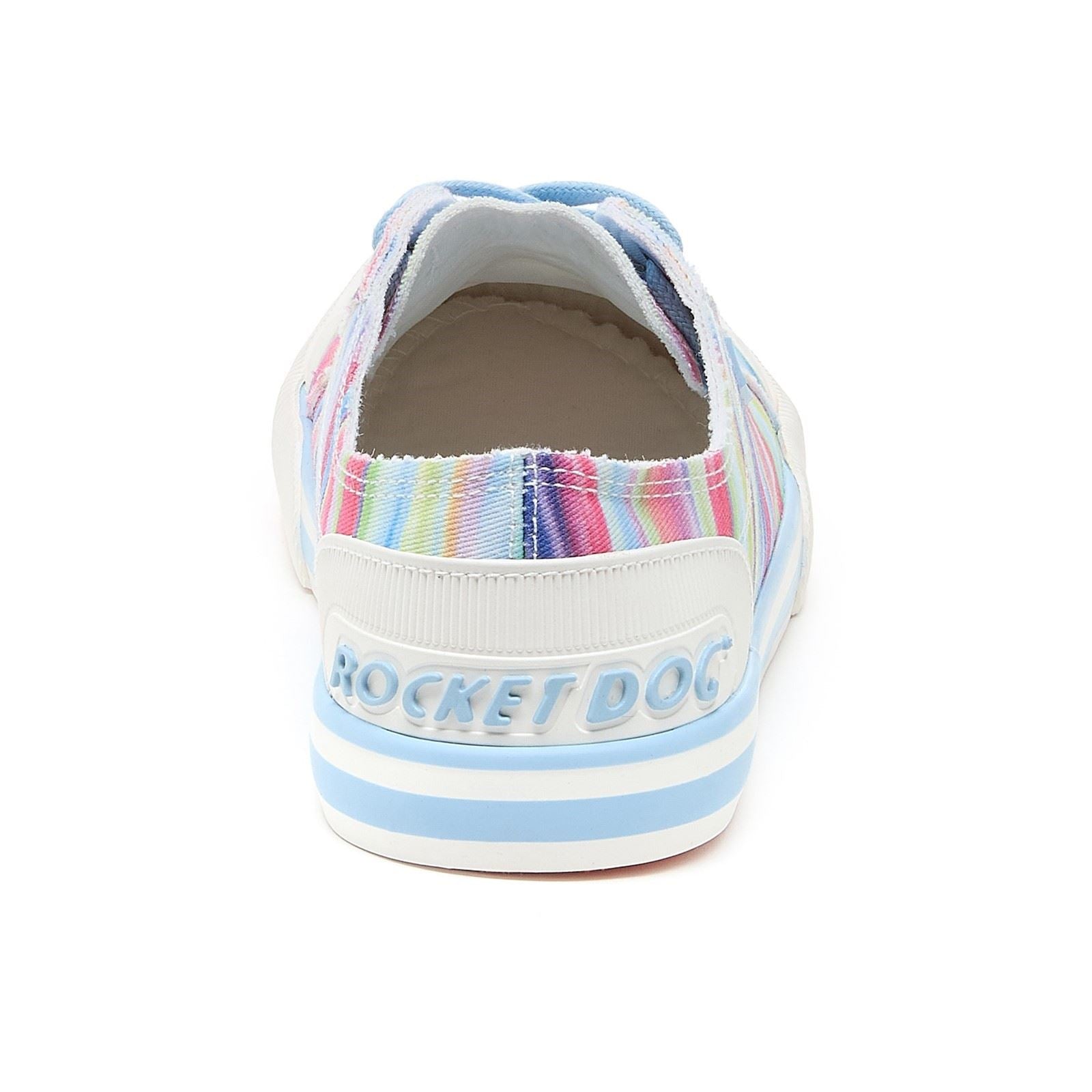 Rocket Dog Jazzin Dens Baskets Arc-En-Ciel Pour Femmes En Coton