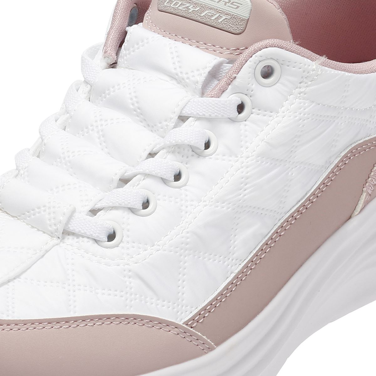 Skechers Slip-Ins Contour Foam Cozy Fit Baskets Blanches Pour Femmes
