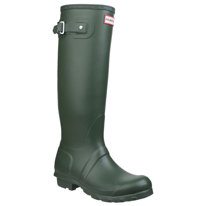 Hunter Original Tall Bottes De Pluie En Caoutchouc Pour Femmes De Couleur Verte
