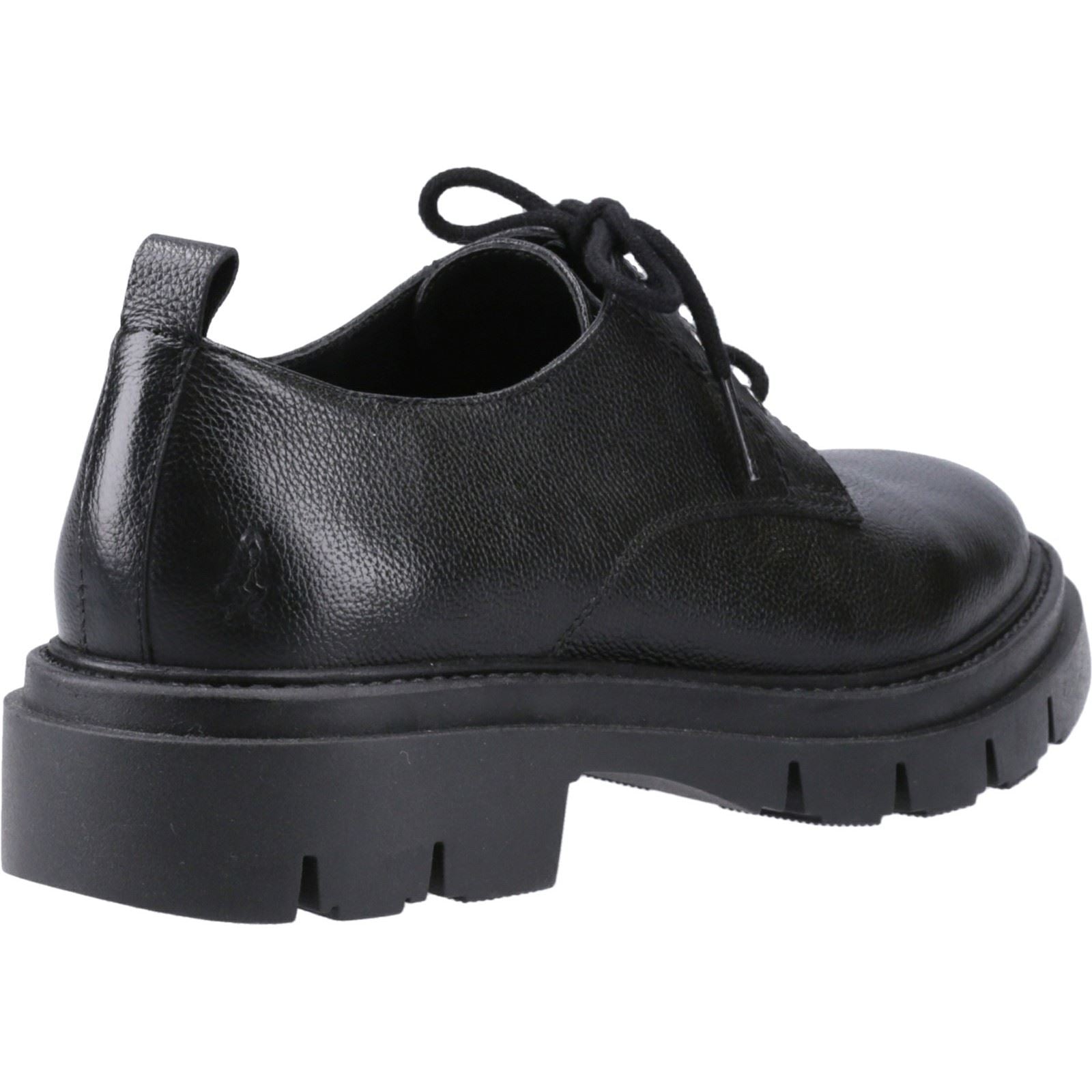 Hush Puppies Ruby Chaussures Noires En Cuir Pour Femme