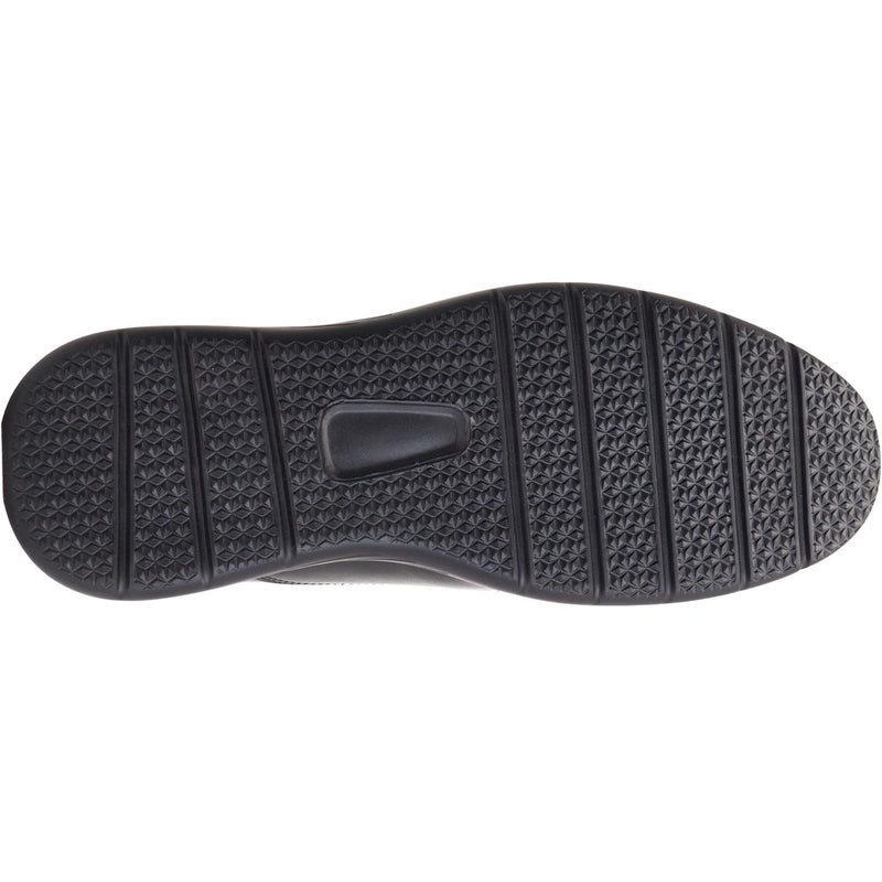 Base London Wing Chaussures Oxford Noires En Cuir Pour Hommes