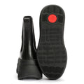 FitFlop F-Mode Bottes En Cuir Noires Pour Femmes