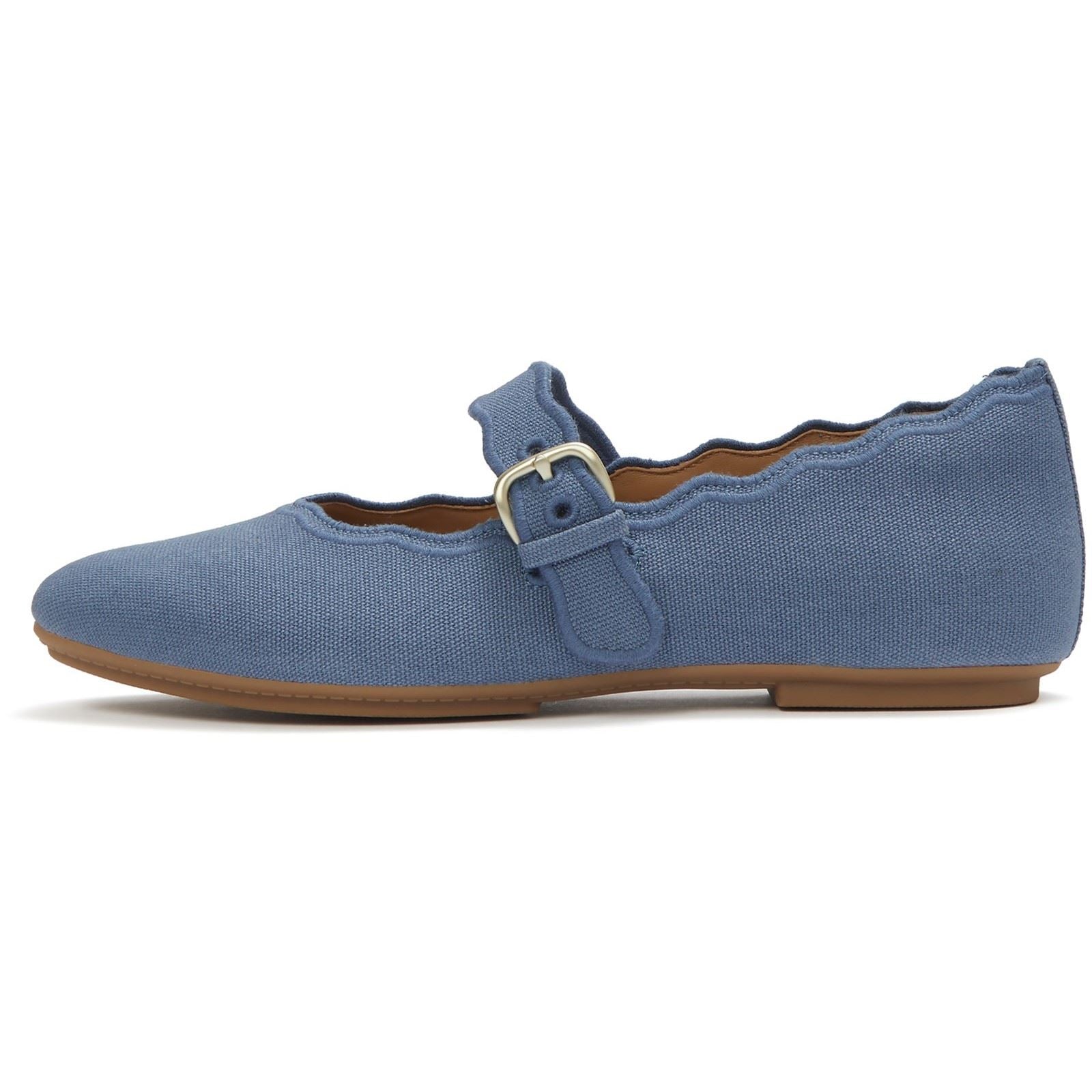 Fitflop Delicato Wave-Edge Chaussures En Polyester Pour Femmes Cosmic Blue