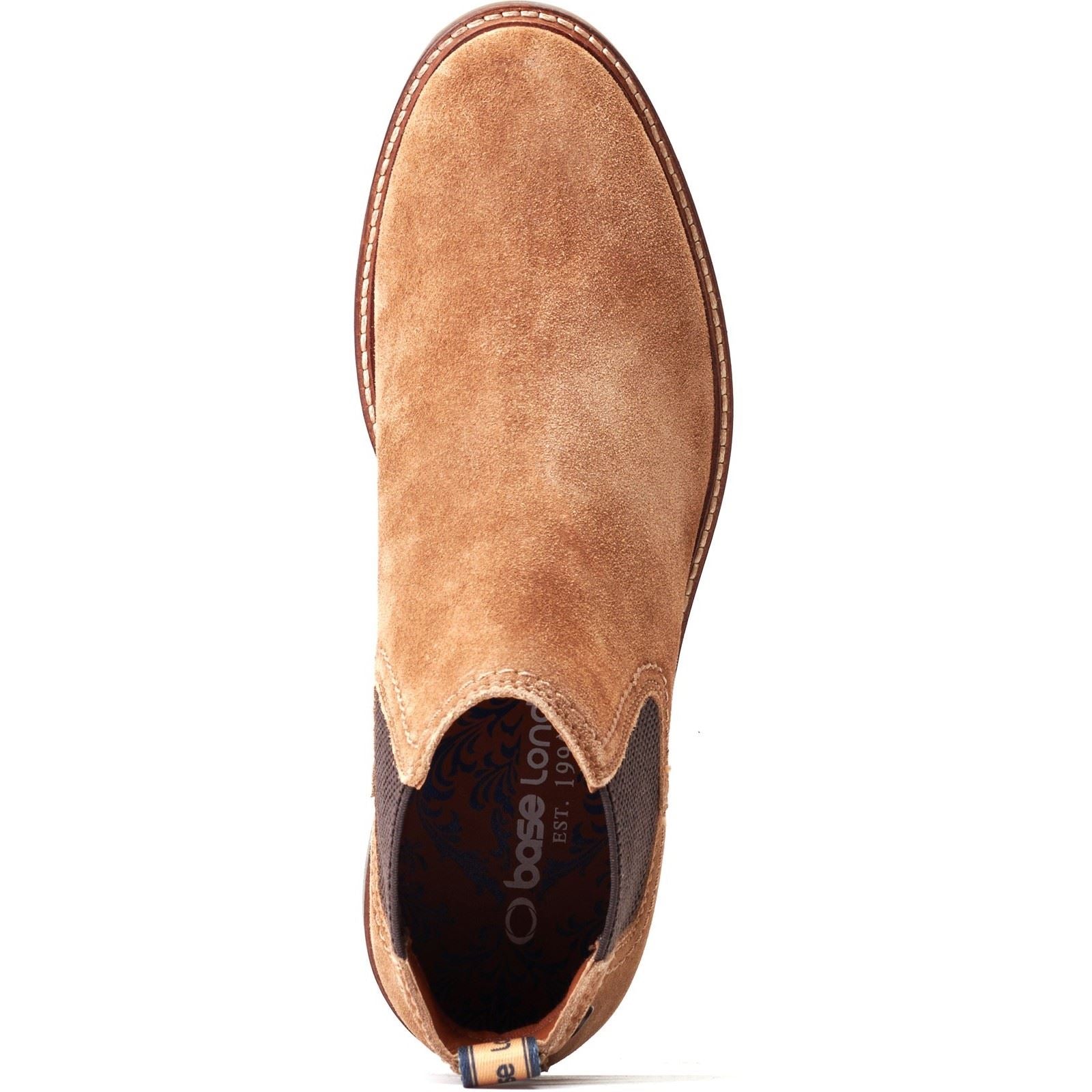 Base London Portland Bottes En Cuir Pour Hommes Couleur Gingembre