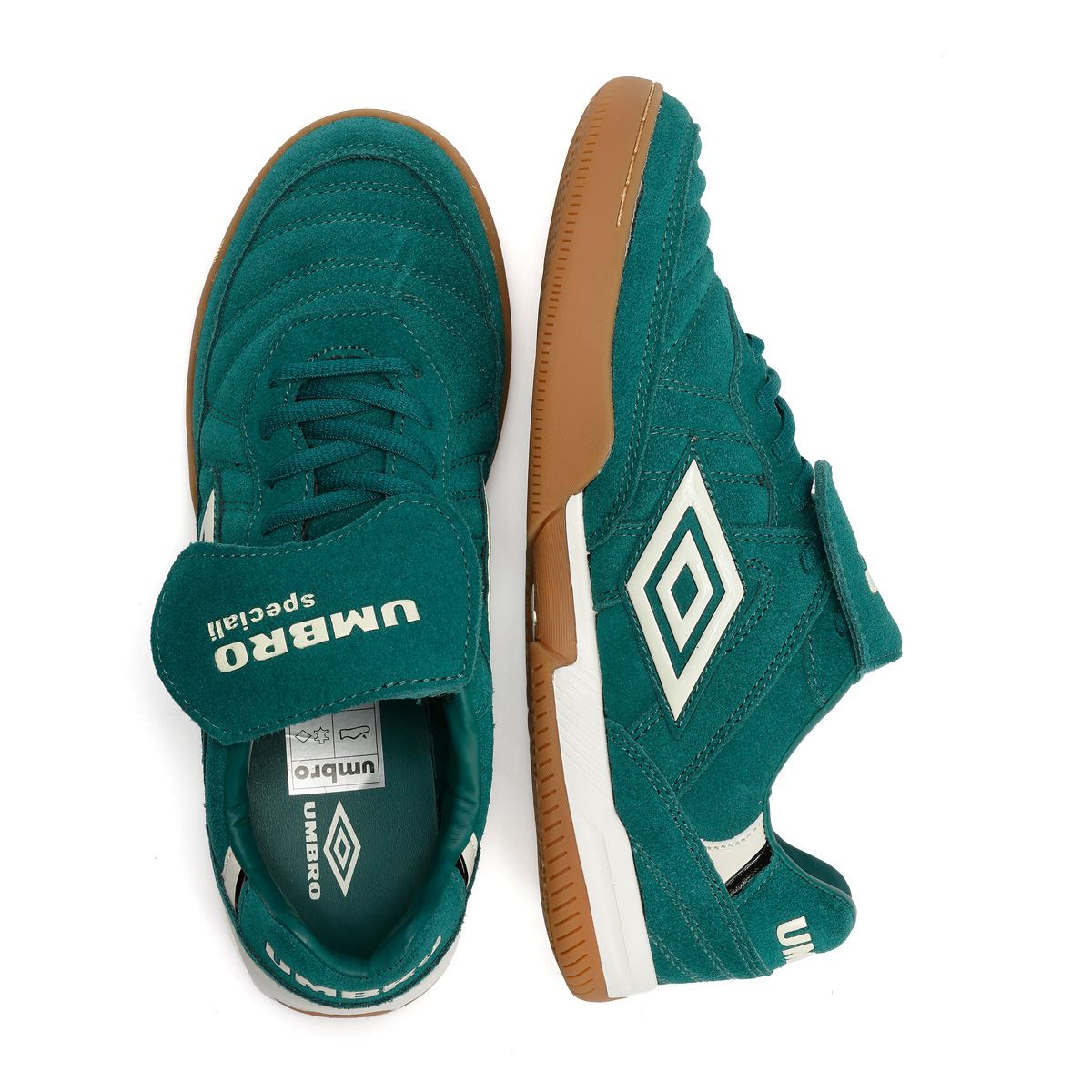 Umbro Speciali TR Baskets Vertes En Suede