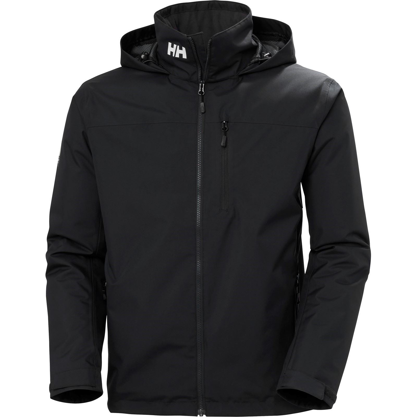 Helly Hansen Sport Crew Hooded Midlayer Sailing 2.1 Veste De Navigation Noire Pour Homme