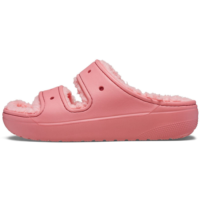 Crocs Classic Cozzzy sandales roses chaudes pour Femmes en Thermoplastique