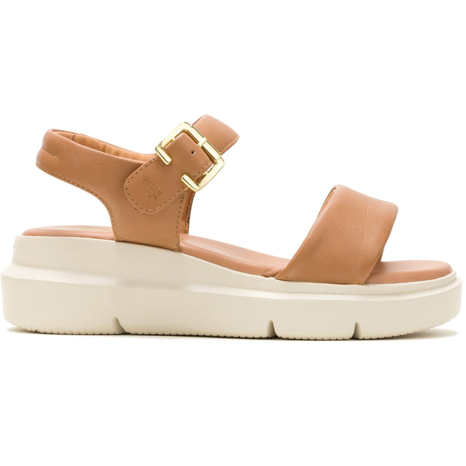 Hush Puppies Uplift Sandales En Cuir Pour Femme Couleur Tan