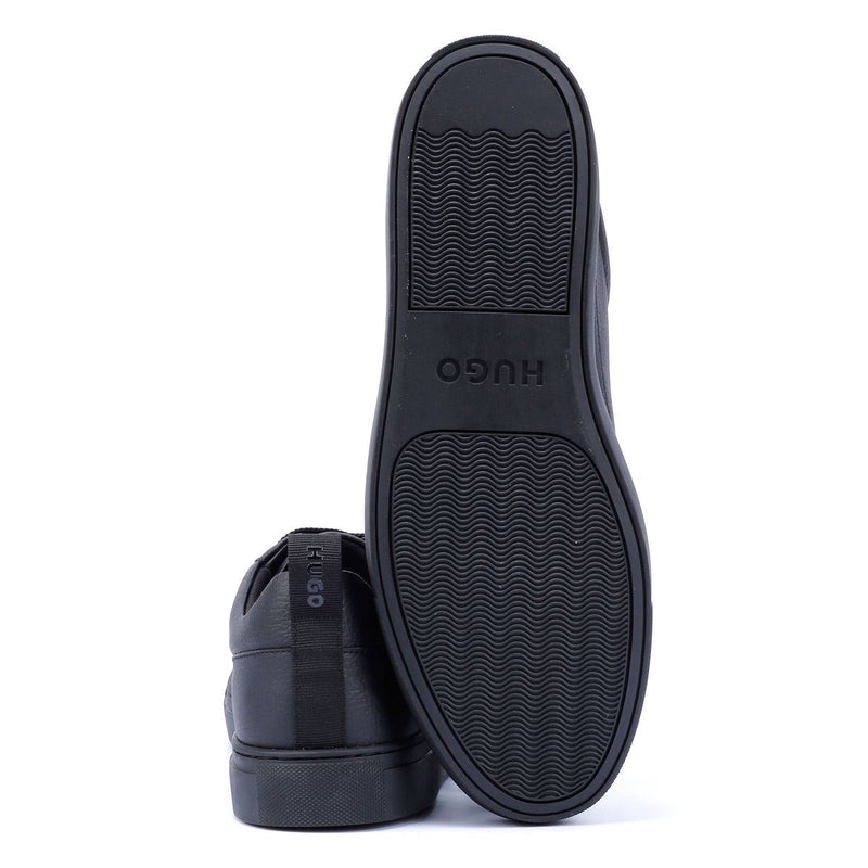 Hugo Morrie Tennis Baskets Noires Pour Hommes