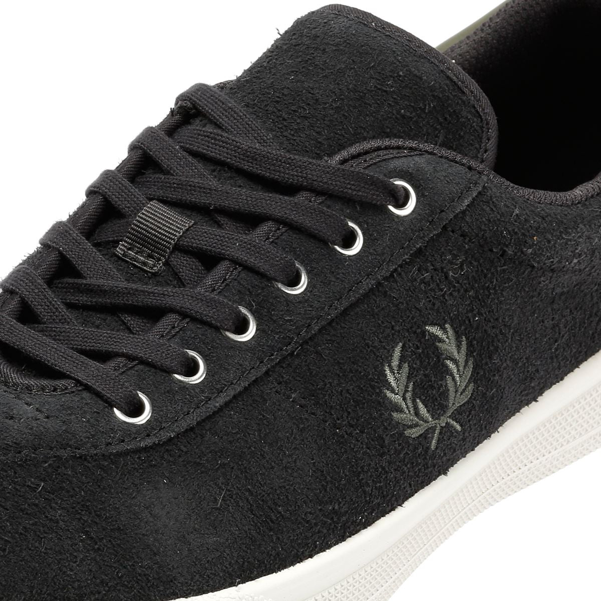 Fred Perry Tennis Shoe Baskets Grises Pour Hommes En Suede
