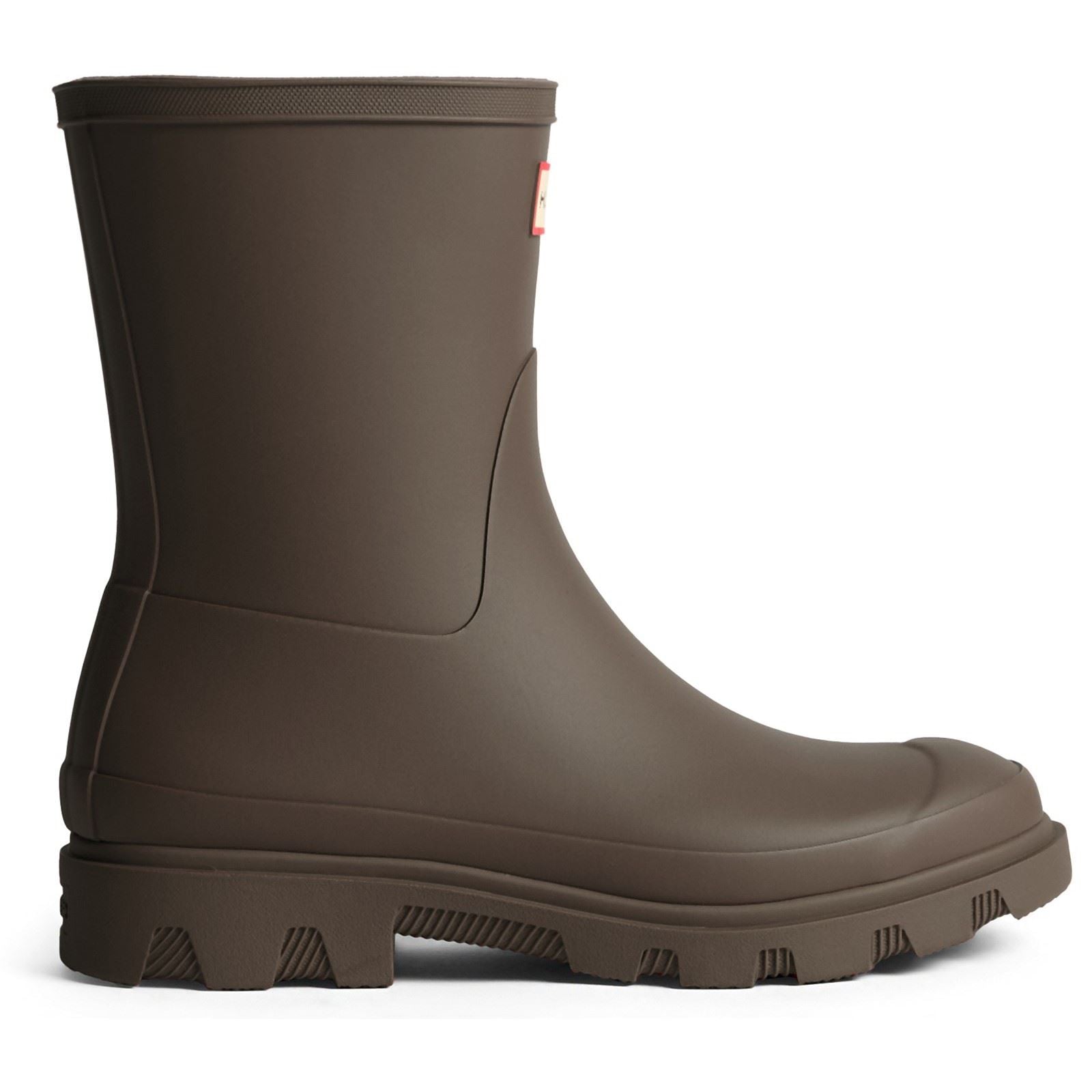 Hunter Downpour Short Boot Bottes En Caoutchouc Pour Hommes Couleur Chocolat Brun