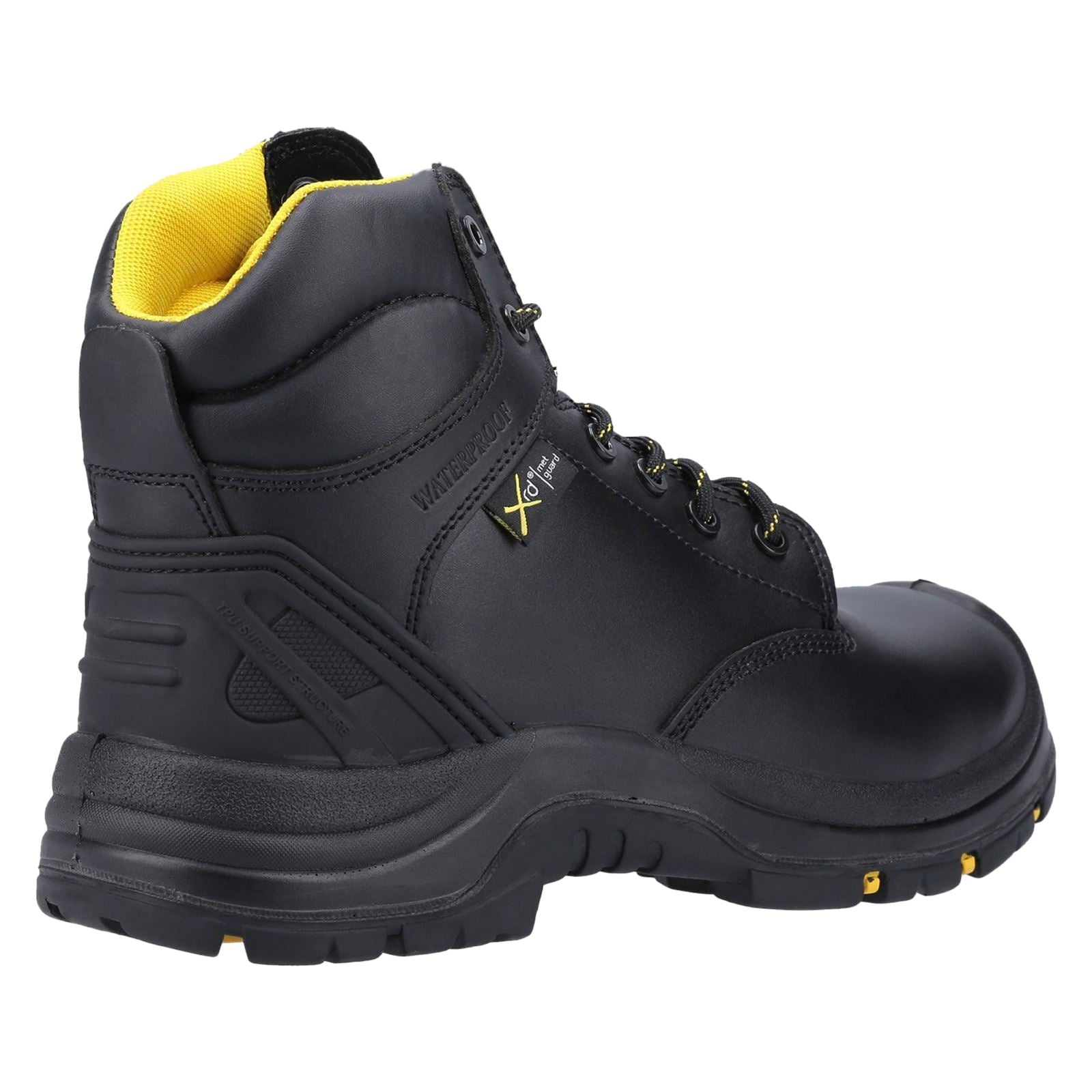 Amblers Safety  Bottes De Sécurité En Cuir Noir Wrekin As303C