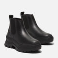Timberland Roxie Lane Chelsea Bottes Noires En Cuir Pour Femmes