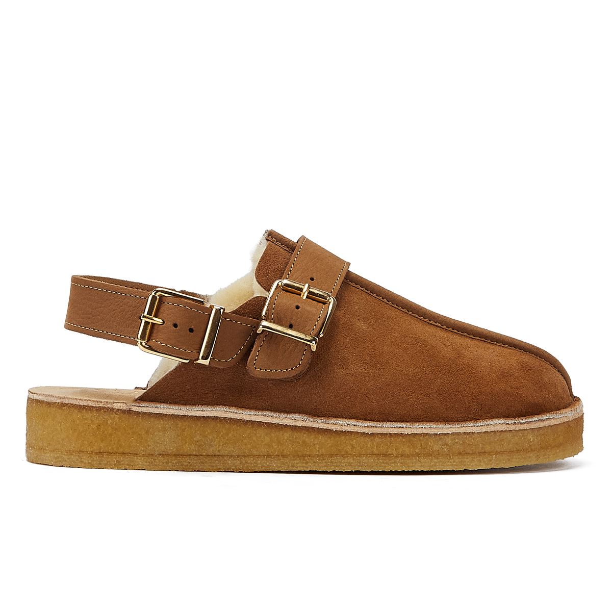 Clarks Originals Trek Mule Sling Doublée Pour Femmes Chaussures Confort Caramel