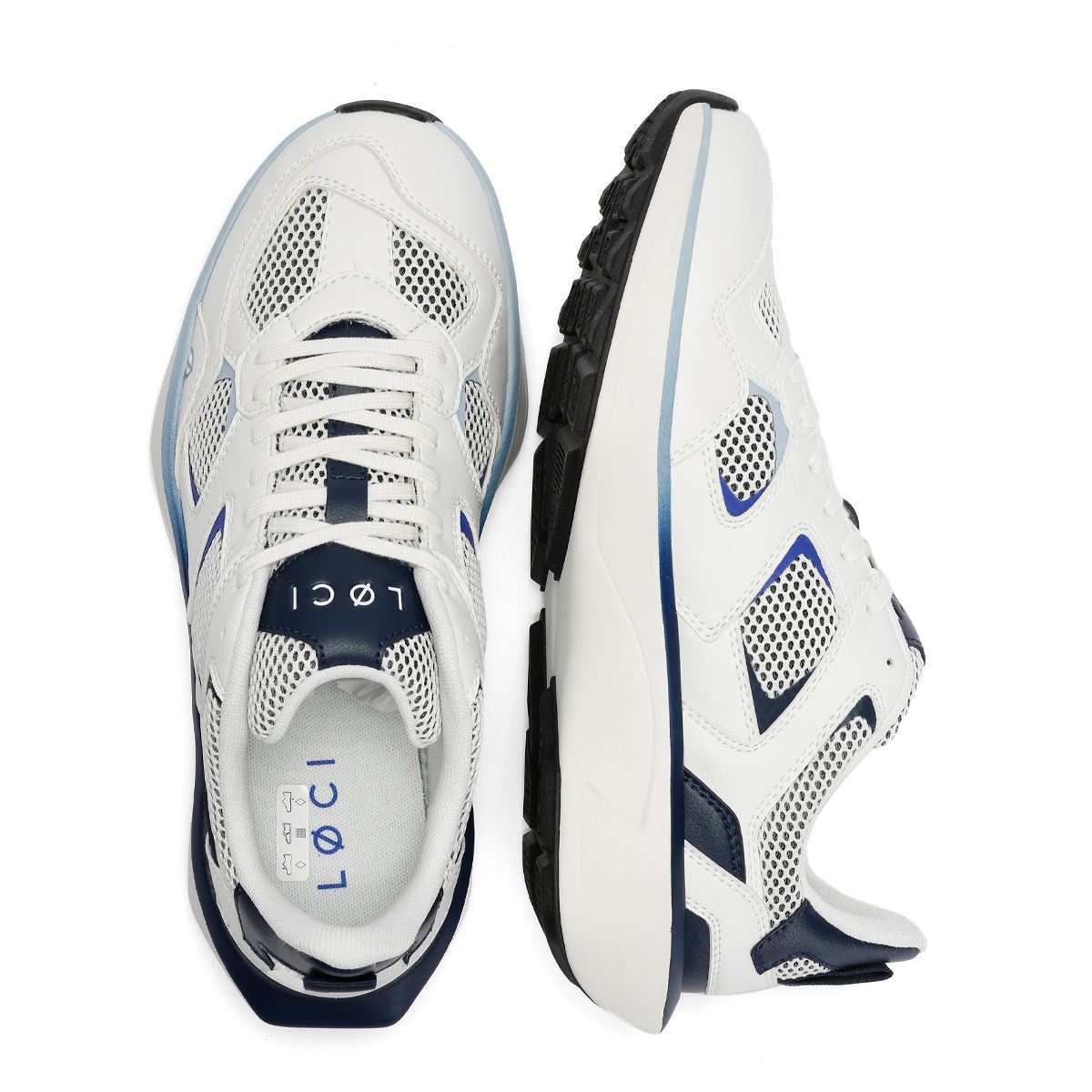 LØCI VØLT Sneakers En Plastique Blanc