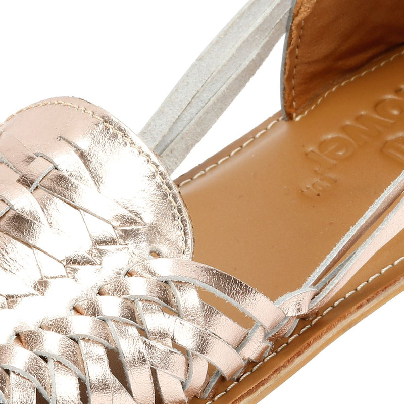 Tower London Hurache Sandales Dorées Pour Femmes