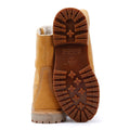 Timberland Warm Lined Waterproof Bottes Marron En Cuir Pour Femmes