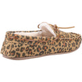 Hush Puppies Allie Chaussons Léopard En Daim Pour Femmes
