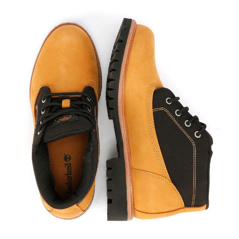 Timberland Mid Lace Chukka Workwear II Chaussures Pour Hommes En Cuir Jaune