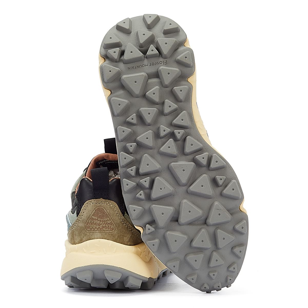 Flower Mountain Yamano 3 Baskets En Daim Noir/Gris