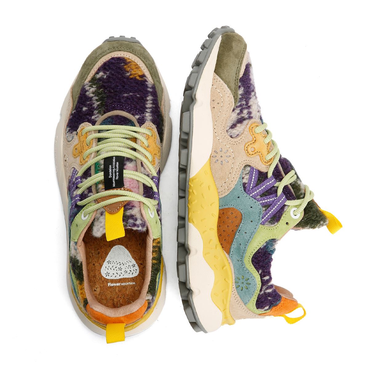 Flower Mountain Yamano 3 Baskets Vertes Pour Femmes